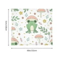 thumbnail image 3 of Xecao Frog and Mushrooms patten Tapestry 60x51 Inches Wall Hanging Poster Tapestry for Living Room Bedroom Home Decor, 3 of 6