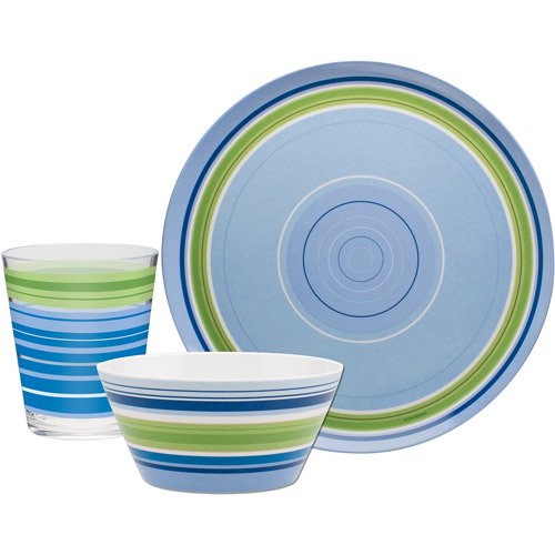 Zak Designs Zak! 12pc Hampton Dinnerware Set (4) 1