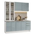 thumbnail image 1 of Cocina Integral Completa Armario de Vidrio Madesa Lux BG 02, 1 of 5