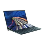 ASUS ZenBook Duo 14 FHD Touchscreen Laptop, Intel Core i7-1165G7, 8GB RAM, 512GB SSD, Windows 10 Home, Celestial Blue, UX482EA-DS71T