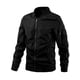 thumbnail image 1 of Chaqueta Bomber Varsity para Hombre Chaquetas de Béisbol Ligeras con Cremallera Negro M Unique Bargains Chaqueta, 1 of 6