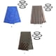 thumbnail image 5 of Bewildely Tela de repuesto para silla de cabestrillo con cuerdas, funda protectora ligera, Protector Universal para exteriores, Patio, Camping Juegos de muebles de jardín Azul, 5 of 6