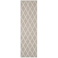 thumbnail image 3 of SAFAVIEH Natura Tracery Geometric Diamonds Wool Runner Rug, Grey, 2'3" x 8', 3 of 5