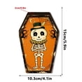 thumbnail image 3 of Custom Vintage Halloween Decor Indoor, Retro Wooden Block for Shelf Decor, Coffin Halloween Decor Halloween Wooden Decorations, Freestanding Tabletop Blocks, 3 of 5