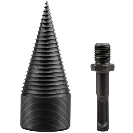 

Firewood Drill Head 32MM 38MM Firlar Wood For Household Use Hexagonal Handle Black Replacement Parts Bits Tools