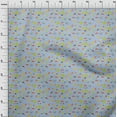 thumbnail image 3 of oneOone Cotton Silk Fabric Mushroom|Leaves & Floral Clip Art Decor Fabric Printed BTY 42 Inch Wide, 3 of 4