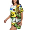 thumbnail image 2 of Lsque Pikmin Women's Short-Sleeved Pajama Set - 2 Piece Soft and Lightweight Sleepwear Set-Small, 2 of 9