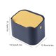 thumbnail image 5 of Bin de desecho de escritorio de plástico con tapa de basura de doble capas Cat Aftual Tiny Dedam Bedlet Barbits Bassing Organizer Suministros Azul Azul Inevent HA011433-01, 5 of 7