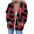 thumbnail image 1 of Chandail en Molleton Chat Citrouille Pull Col Rond Halloween pour Femmes Manches Longues Décontracté Ample, 1 of 7