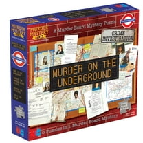 Murder Mystery Party, Case File Puzzle Murder on the Underground, for ages 14