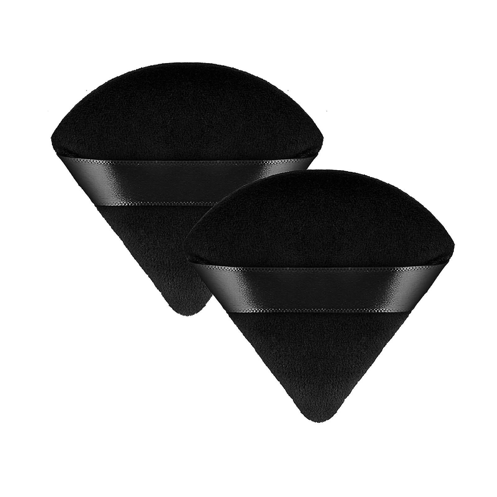 2pcs Powder Puff Triangle Makeup Puff Soft Cosmetic Sponge Reusable Makeup Powder Sponges With Strap For Loose Powder Walmart