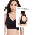 thumbnail image 7 of Xuanfei Women Solid Breathable Seamless Cooling Wireless Sport Bra, 7 of 7