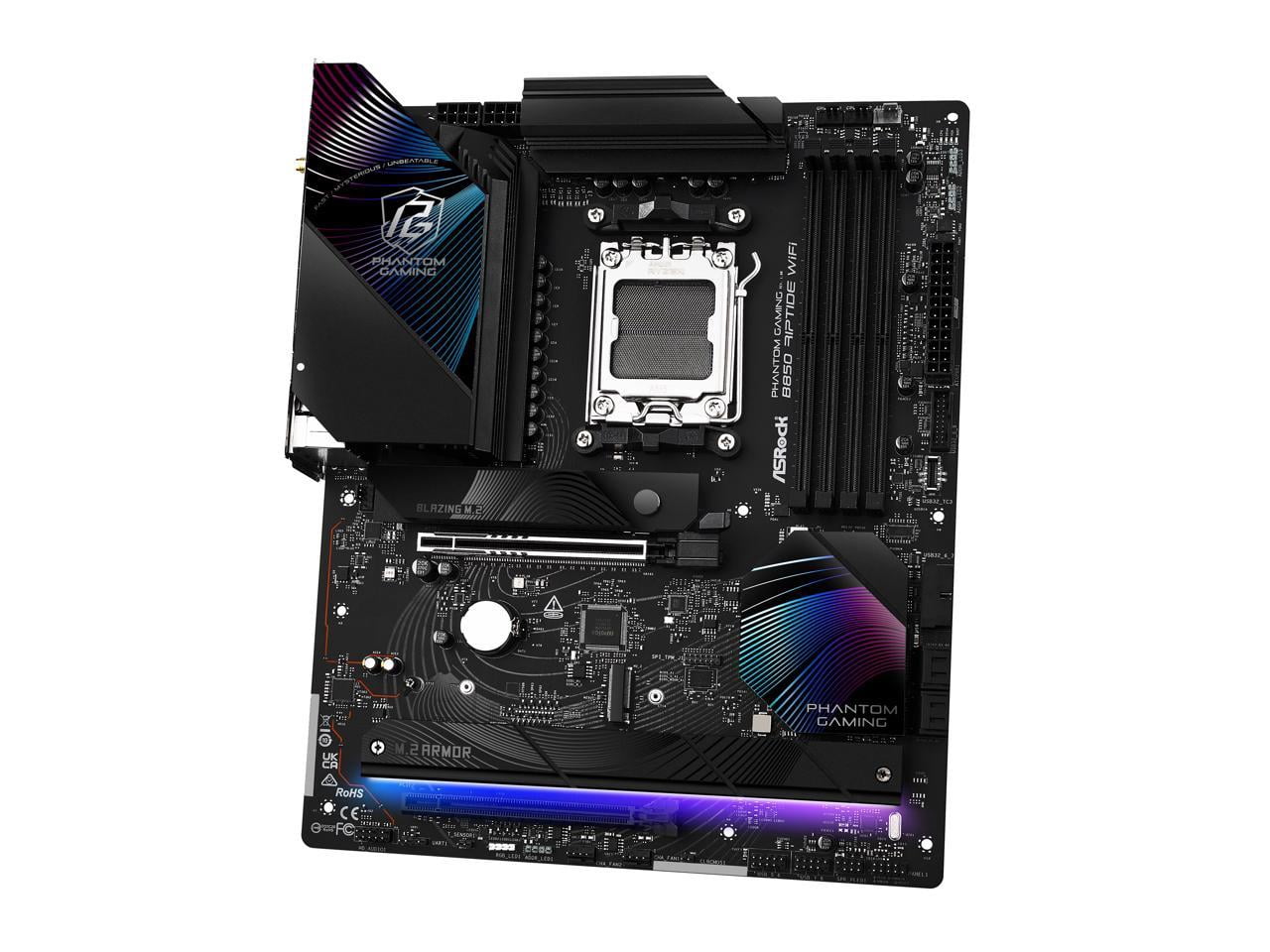 ASRock B850 RIPTIDE WIFI AM5 AMD B850 SATA 6Gb/s ATX Motherboard