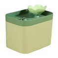 thumbnail image 2 of 1.5L Cat Water Fountain Bowl Dish Supplies Quiet Feeding USB Dispenser Portable Green, 2 of 8