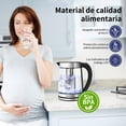 thumbnail image 4 of Aigostar Tetera Eléctrica, Hervidor de agua, infusor de té extraíble, 1.7L, 1200W, Iluminación LED, Apagado Automático, Base Removible, 4 of 7