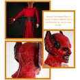 thumbnail image 2 of 1Set Scary Mask Halloween Latex Bat Shape Creepy Design for Stage Performance Prop 11.8X9.8in, 2 of 8