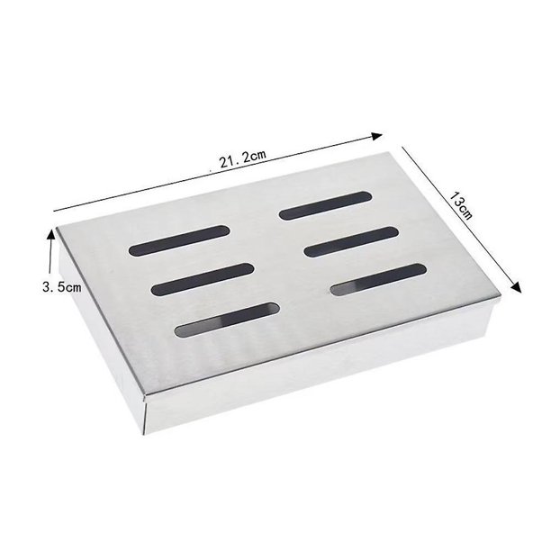 - Caja de ahumado de barbacoa - Generador de humo frío - Barbacoa de gas, eléctrica, carbón - Accesorio para cocinar barbacoa - Banban de carne, pescado, verduras, tofu