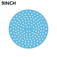 thumbnail image 1 of SEARCHI Air Fryer Silicone Liner, Reusable Non-Stick Round Mat, Baking Mat Food Grade Oil-Proof Water-Proof Steamer Liner for Roasting Microwave Air Fried Pot, 1 of 6