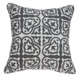 thumbnail image 1 of Parkland Collection PILA11013P Heera Gris & Blanc Carré Traditionnel Housse de Coussin avec Insert en Poly - 20 x 20 x 7 Po., 1 of 3