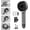 Gray ion, variant on Ion Drops Shower Head, Filtered Showerhead with Handheld, High Pressure Showerhead with Filters for Hard Water, Light Blue