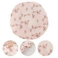 thumbnail image 3 of Unique Bargains 1 Pc Women Double Layer Bow Pattern Shower Cap Pink, 3 of 5