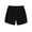 AB363 Black, variant on Men'S Gym Shorts Solid Color Elastic Waist Straight Leg Shorty Soft Lightweight Mens Workout Basketball Shorts Black Size Xl