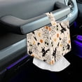 thumbnail image 7 of POLERO PU Leather Waterproof Tissue Box Holder, Square Napkin Facial Tissues Boxes Dispenser, Halloween Witch Skull Home Office Car Tissue Holder Decorative Container, 7 of 7