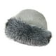 thumbnail image 3 of Sombrero tipo pescador cómodo y suave para mujer, ideal para viajes, escalada, camping y pesca en la calle. gris, 3 of 9
