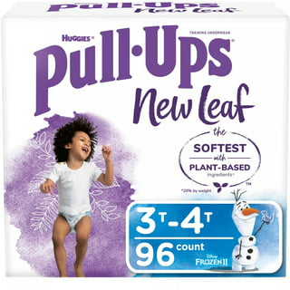 Huggies Pull-Ups Plus Training Pants For Girls One Color, 2T-3T