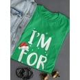 thumbnail image 3 of I'm For Real T-Shirt Women -Smartprints Designs, Female 3X-Large, 3 of 4
