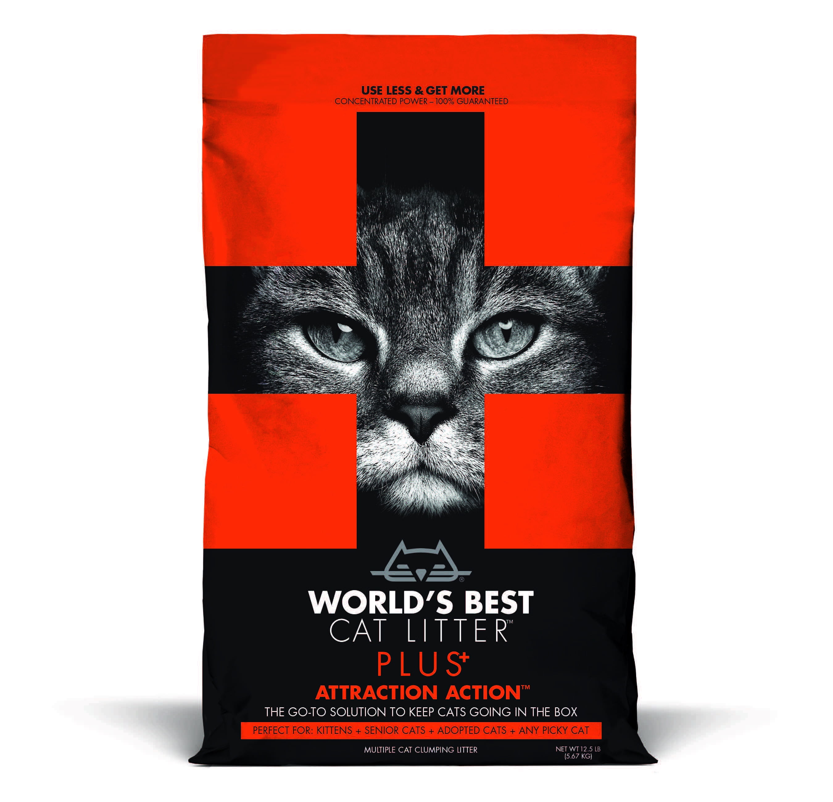 World's Best Cat Litter Attraction Action, 12.5 lb.