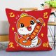 thumbnail image 5 of Funda de almohada Taotanxi 2025 del Año de la Serpiente, con letras supersuaves para sofá, dormitorio y reposacabezas., 5 of 7