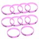 thumbnail image 2 of BRIGHTFUFU 10 PCS Clase de 2025 Party de graduación Favores de pulseras de silicona luminosa para eventos y celebraciones suministros de fiesta de graduación, 2 of 8