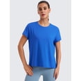 thumbnail image 2 of Remera CRZ YOGA X-Large Suave Holgada Brillo Azul, 2 of 6