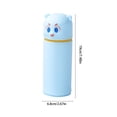 thumbnail image 3 of Dmlowu Silicone Pencil Pouch, Colorful Cute Cartoon Stand-up Pen Holder, Portable Waterproof Zipper Pencil Case for Messy Desks Home Office Art Supplies, 3 of 7