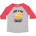 thumbnail image 3 of Inktastic Cheese Lover Kids Boys or Girls Toddler T-Shirt, 3 of 5