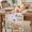 White, variant on Pumpkins Fall Table Runner - 72 Inch Long Thanksgiving Harvest Maple Wooden Plaid Cotton and Linen Blended Dress Scarves Farmhouse Table Runner for Kitchen Dining, Coffee Table, 13" x 72"