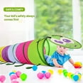Tysrjsv Kids Crawl Tunnel Pop Up Crawl Through Baby Tunnel Toy 5.9ft