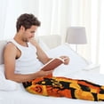 thumbnail image 5 of Hirioo Halloween Banner Symbols for Men's PJ Pajama Pants Sleep Pants Men's Home Trousers with Pockets,S-3XL-X-Large, 5 of 6