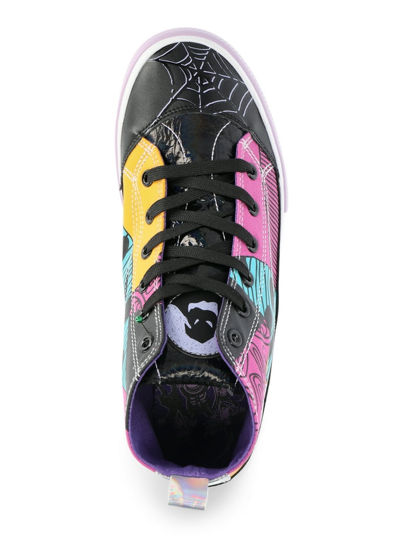 Women's Disney Nightmare Before Christmas High Top Lace Up sneaker