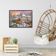thumbnail image 4 of Cuadros Decorativos Atmósfera de Navidad 5D DIY Full Round Drill Drawing Kit Diamond Painting Craft JShteea Nuevos Originales, 4 of 6