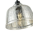 thumbnail image 5 of 37.01 inches Pendant Light Fixture with Seeded Glass Shade, 3-Light Hanging Lighting for Living Room, Dining Room (E26 Base), 5 of 8
