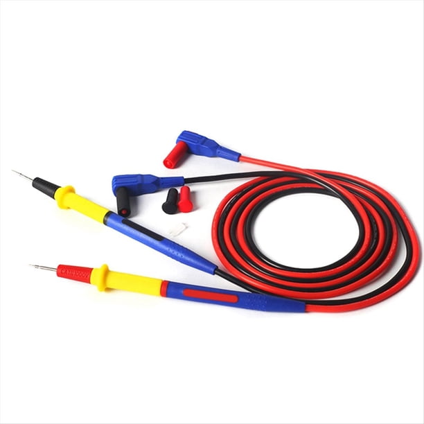 Bolígrafo Multímetro P30 1000V 20A Cable de Silicona Suave Antiescaldado Punta Adicional Sonda de Prueba para Multímetro Digital