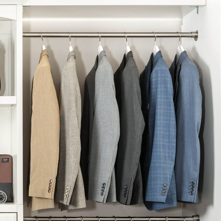 Premium Nonslip Shirt Hanger - Woodgrain - by California Closets