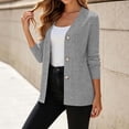 thumbnail image 5 of Brqkzdu Ribbed Knit Cardigan Sweaters for Women Button Up Long Sleeve Open Front Lightweight Cardigans Fall Loose Soft Comfy Sweater Cardigan with Pockets, 5 of 8