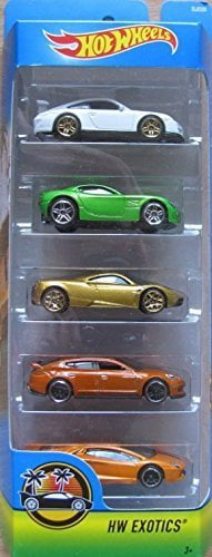 hot wheels exotics 5 pack