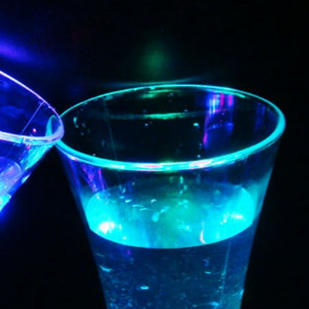 

Colorful LED Glowing Cup Flash Water Induction Light Cup Drinking Wine Glasses