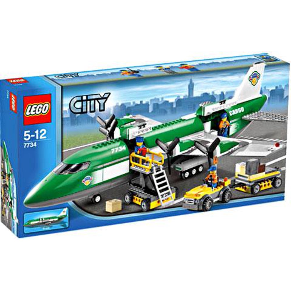 City Cargo Plane Set LEGO 7734
