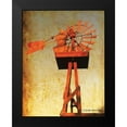 thumbnail image 2 of Brooks, Kari 15x18 Black Modern Framed Museum Art Print Titled - Chips Windmill I, 2 of 5