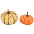 thumbnail image 4 of Northlight 11-Piece Fall Harvest Artificial Pumpkin, Acorn and Leaf Decoration Set, 4 of 7
